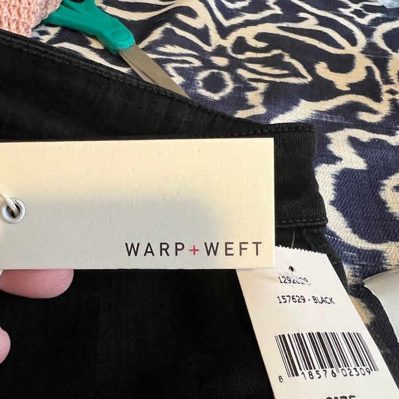 Warp + Weft Black Skinny JFK Jeans. G-0136 - Picture 4 of 5